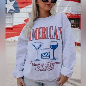 charlie southern: american pursuit of happiness sweatshirt